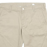 CARHARTT Womens Shorts Beige Casual M W34 Durable Cotton Workwear