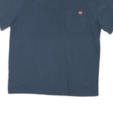 WRANGLER Mens Blue Pocket T-Shirt L Short Sleeve Crew Neck Classic Cotton Blend