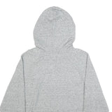 LEVI'S Womens Grey Hoodie S Cotton Blend Sweatshirt Casual Logo Pullover