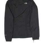 THE NORTH FACE Womens Black Outdoor Jacket S Polyester Zip Hooded Plain
