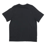 NIKE Mens Black Graphic T-Shirt XL Short Sleeve Crew Neck Casual Cotton