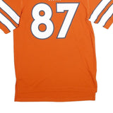 NFL Mens Orange Denver Broncos 87 Decker Graphic T-Shirt M Short Sleeve Crew