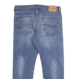 LEVI'S 502 Mens Jeans Blue Slim Straight Denim Medium W36 L27 Casual Stylish