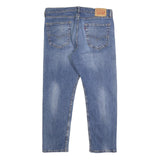 LEVI'S 502 Mens Jeans Blue Slim Straight Denim Medium W36 L27 Casual Stylish