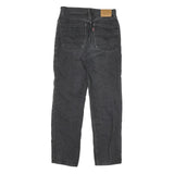 LEVI'S 501 Big E Womens Jeans Black Slim Straight Denim Raw W28 L27 Vintage