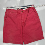 Ralph Lauren Chino Shorts - 32W 10L Red Cotton