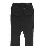 LEVI'S Womens Black Slim Skinny Denim Raw W27 L29 Stylish Casual Stretch