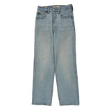 Levis Ribcage Straight Jeans - 26W US 2 Light Wash Cotton