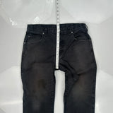 Levis Jeans - 32W 31L Black Cotton