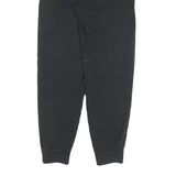 NIKE Mens Joggers Black Slim Tapered S W24 L27 Cotton Blend Logo Sweatpants