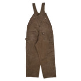 Carhartt Double Knee Overalls - 38W 30L Brown Cotton