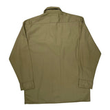 Dickies Shirt - Medium Khaki Polyester Blend