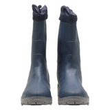 Wellie Boots Blue Synthetic Womens UK 5