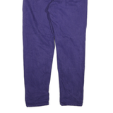 CALVIN KLEIN Womens Purple Relaxed Straight Denim Cotton Blend Medium W30 L30
