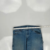 Dickies Carpenter Jeans - 34W 29L Blue Cotton