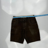 Kuhl Double Knee Carpenter Shorts - 31W 10L Brown Cotton