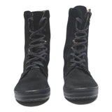 TODS Womens Black Leather Lace-Up Boots UK 5 Stylish Comfort Premium