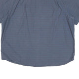 CARHARTT Mens Blue Cotton Blend Short Sleeve Shirt 2XL Casual Workwear