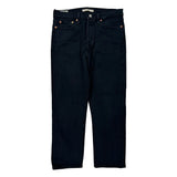 501 Levis Jeans - 29W UK 10 Black Cotton