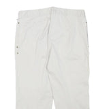SIMPLY VERA BY VERA WANG Womens Beige Casual Shorts L W30 Cotton Blend Relaxed
