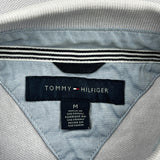 Tommy Hilfiger Polo Shirt - Medium White Cotton