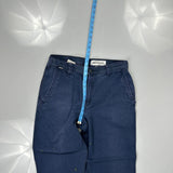 Carhartt Trousers - 32W 29L Blue Cotton