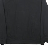 LEVI'S Mens Black Sweatshirt XL Crew Neck Cotton Blend Pullover Classic
