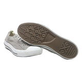 CONVERSE Chuck Taylor All Star Mens Low Top Trainers Grey Cotton Blend UK 9