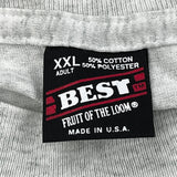 Alumni Association Fruit Of The Loom Single Stitch T-Shirt - 2XL Black Cotton Blend