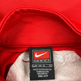 Dance Team Nike Track Jacket - Large Red Polyester