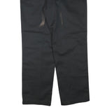 DICKIES Mens Polyester Blend Black Regular Fit Straight Leg Trousers W40 L32