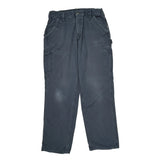 Carhartt Carpenter Pants - 34W 34L Gray Cotton