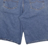 YOUKON Mens Denim Blue Casual Shorts 2XL W36 Cotton Blend Comfortable Fit
