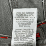 Unbranded Double Knee Carpenter Trousers - 34W 30L Grey Cotton