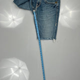 True Religion Denim Shorts - 32W 11L Blue Denim