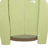 THE NORTH FACE Womens Green Zip Jacket XS Polyester Blend Lightweight Outdoor