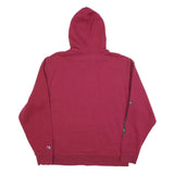 CHAMPION Mens Maroon Hoodie XL Camo Print Logo Pullover Casual Cotton Blend