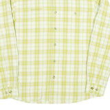 MAMMUT Mens Green & White Check Shirt M Cotton Blend Casual Outdoor