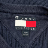 Tommy Hilfiger Striped Sweater - XL Navy Cotton