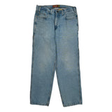 Berne Workwear Carpenter Jeans - 34W 34L Light Wash Cotton