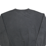 MILLENITEX Mens Black Joseph Crew Neck M Sweatshirt Colourful Print Pullover
