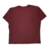 Carhartt T-Shirt - 2XL Burgundy Cotton
