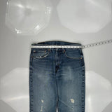 Levis Jeans - 33W 30L Blue Cotton