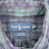 Blake Shirt Ralph Lauren Checked Shirt - XL Blue Cotton