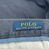 Polo By Ralph Lauren Chino Shorts - 30W 9L Navy Cotton
