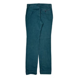 Lacoste Trousers - 23W 30L Blue Cotton