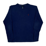 Polo By Ralph Lauren Long Sleeve T-Shirt - Small Blue Cotton