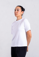 Organic Cotton Relaxed Fit T-Shirt, White