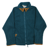 CURRENT SEEN Mens Blue Jacket M Polyester Blend Zip Plain Casual Outdoor Wear