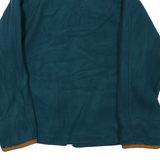 CURRENT SEEN Mens Blue Jacket M Polyester Blend Zip Plain Casual Outdoor Wear